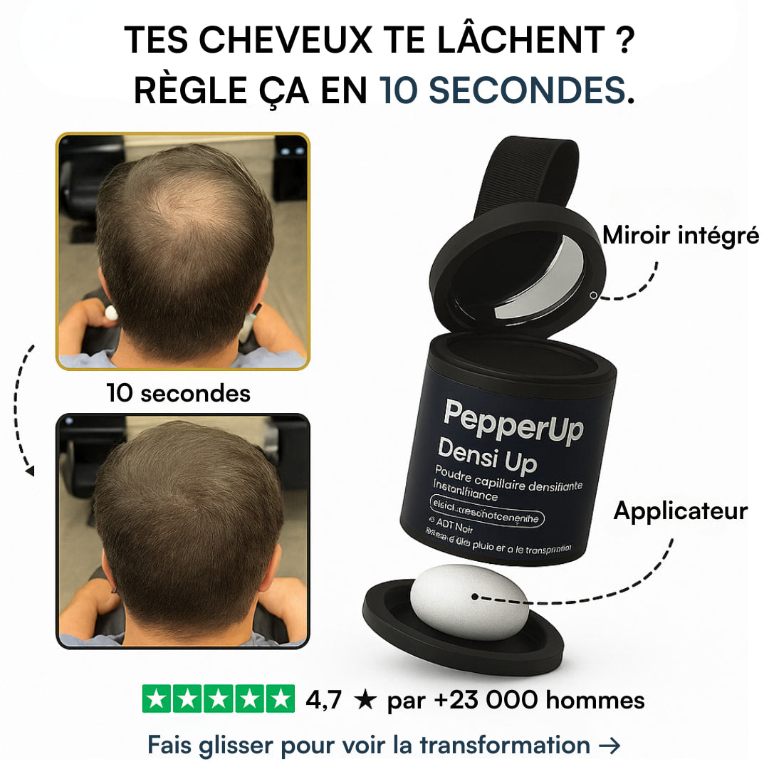 Densi Up® | Poudre capillaire densifiante instantanée