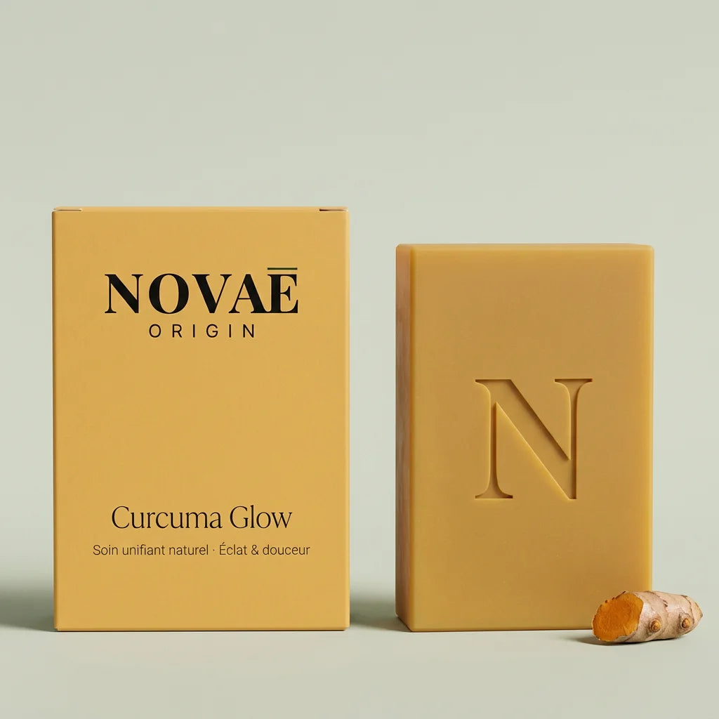Novae Glow Curcuma — Le savon qui unifie les taches noires
