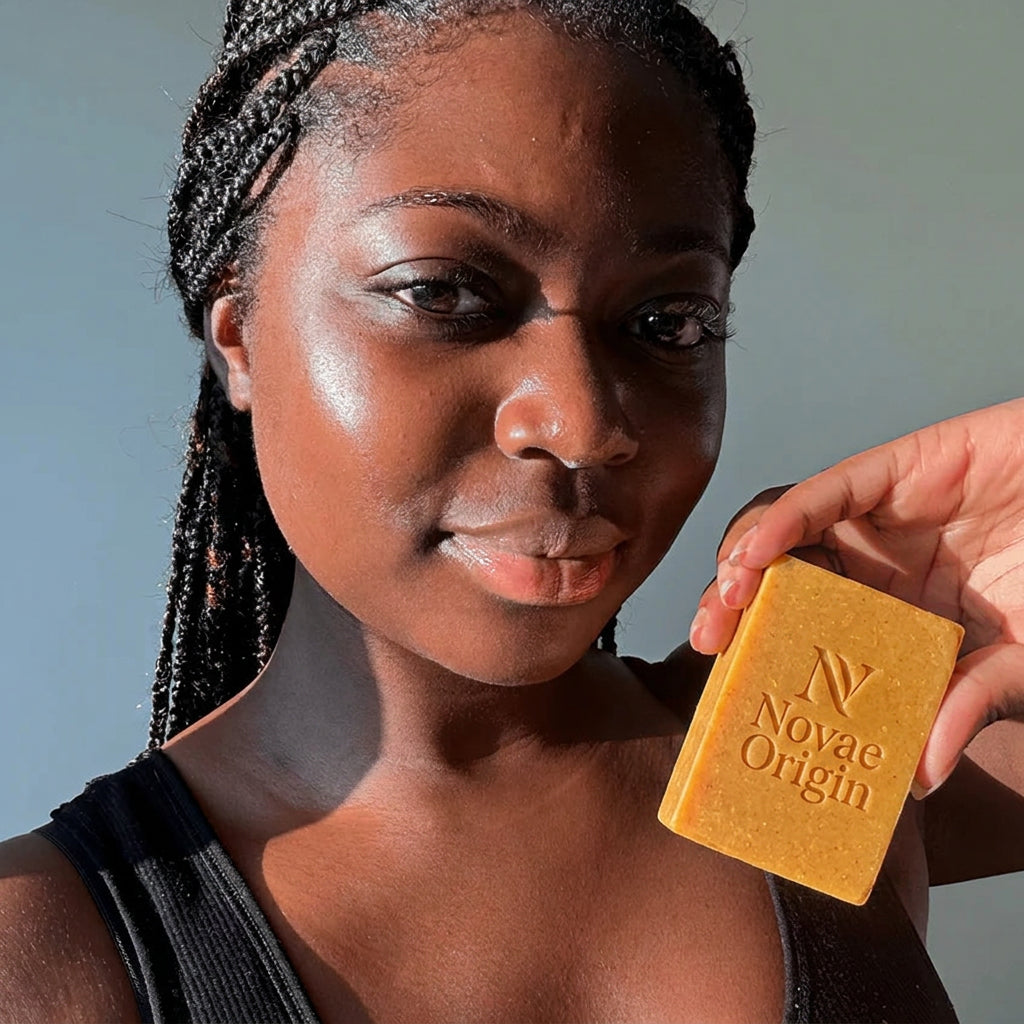 Novae Glow Curcuma — Le savon qui unifie les taches noires